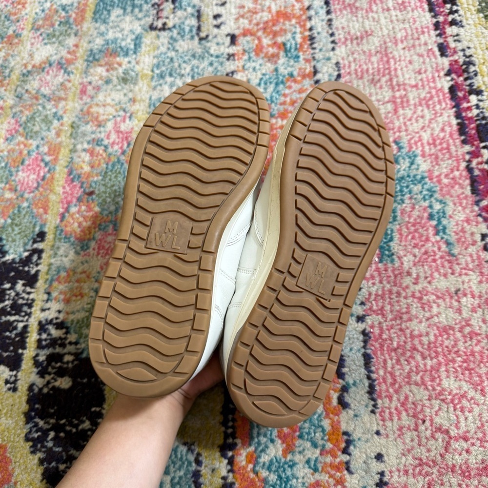 Madewell Court Sneakers in Colorblock Leather and Suede size 9 - Picture 6 of 7